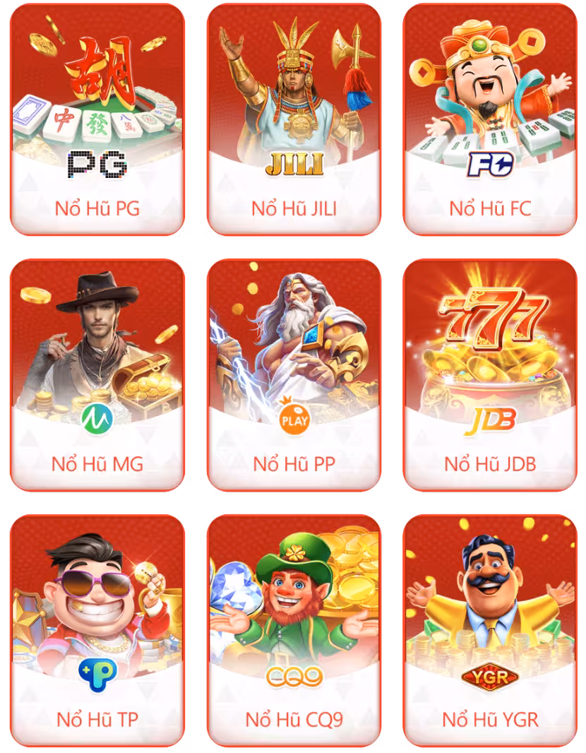 Sảnh game Nổ hũ OPEN8